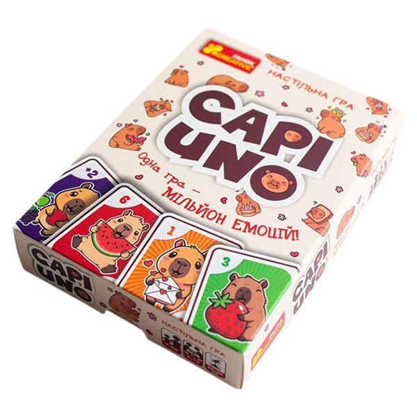 Настольная игра "Капи UNO", Ранок - № 8 Настольная игра "Капи UNO", Ранок - № 8