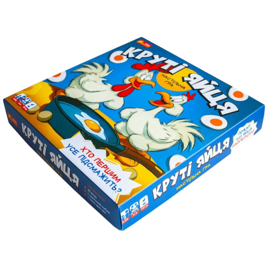 Настільна гра "Круті яйця", Ранок - № 2 Настільна гра "Круті яйця", Ранок - № 2