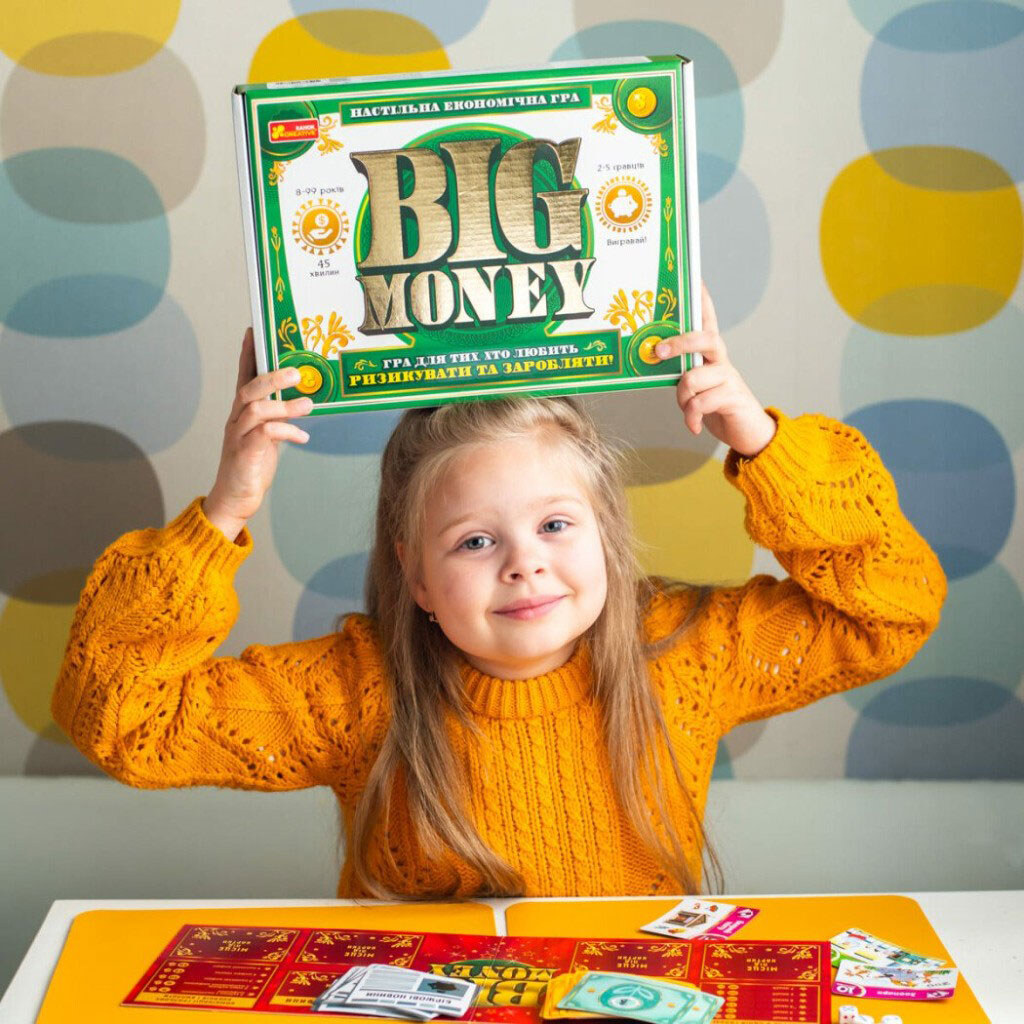Настольная игра "Big money", Ранок - № 6 Настольная игра "Big money", Ранок - № 6