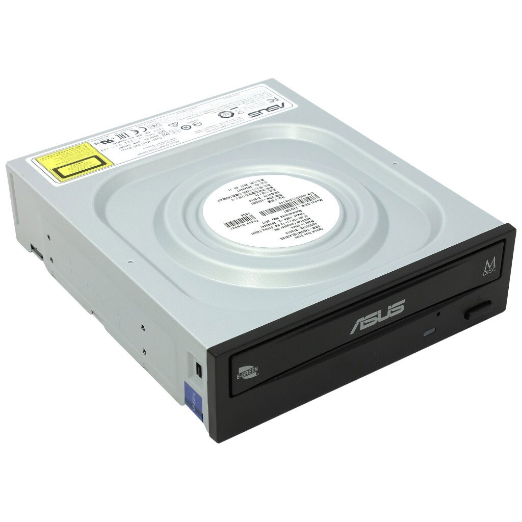 Оптический привод DVD+/-RW Asus DRW-24D5MT/BLK/G/AS, Черный - № 3 Оптический привод DVD+/-RW Asus DRW-24D5MT/BLK/G/AS, Черный - № 3