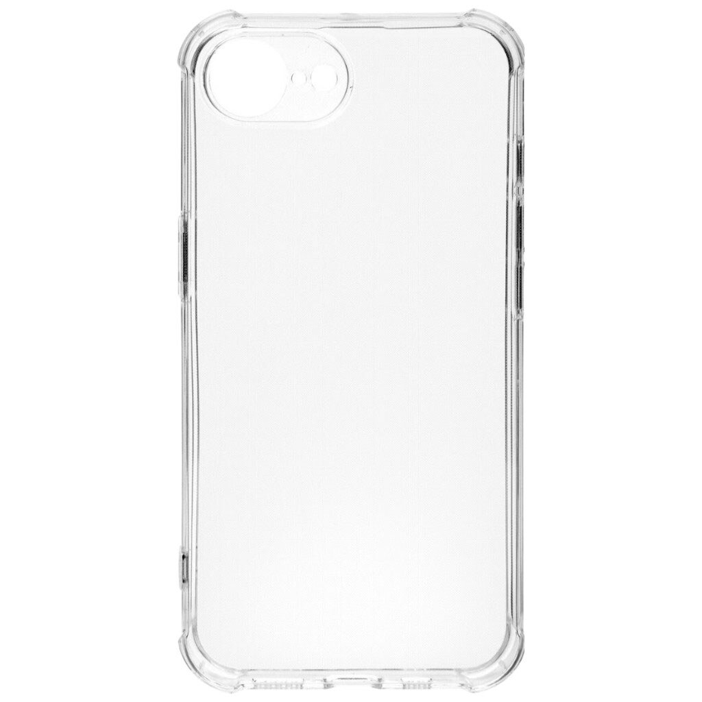 Чохол (накладка) Apple iPhone 17e, BeCover Anti-Shock, Прозорий - № 1 Чохол (накладка) Apple iPhone 17e, BeCover Anti-Shock, Прозорий - № 1