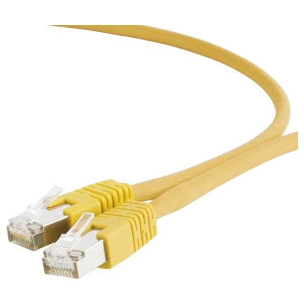 Патч-корд Cablexpert PP6A-LSZHCU-Y-1M, 1.0 м., Жовтий - № 1 Патч-корд Cablexpert PP6A-LSZHCU-Y-1M, 1.0 м., Жовтий - № 1