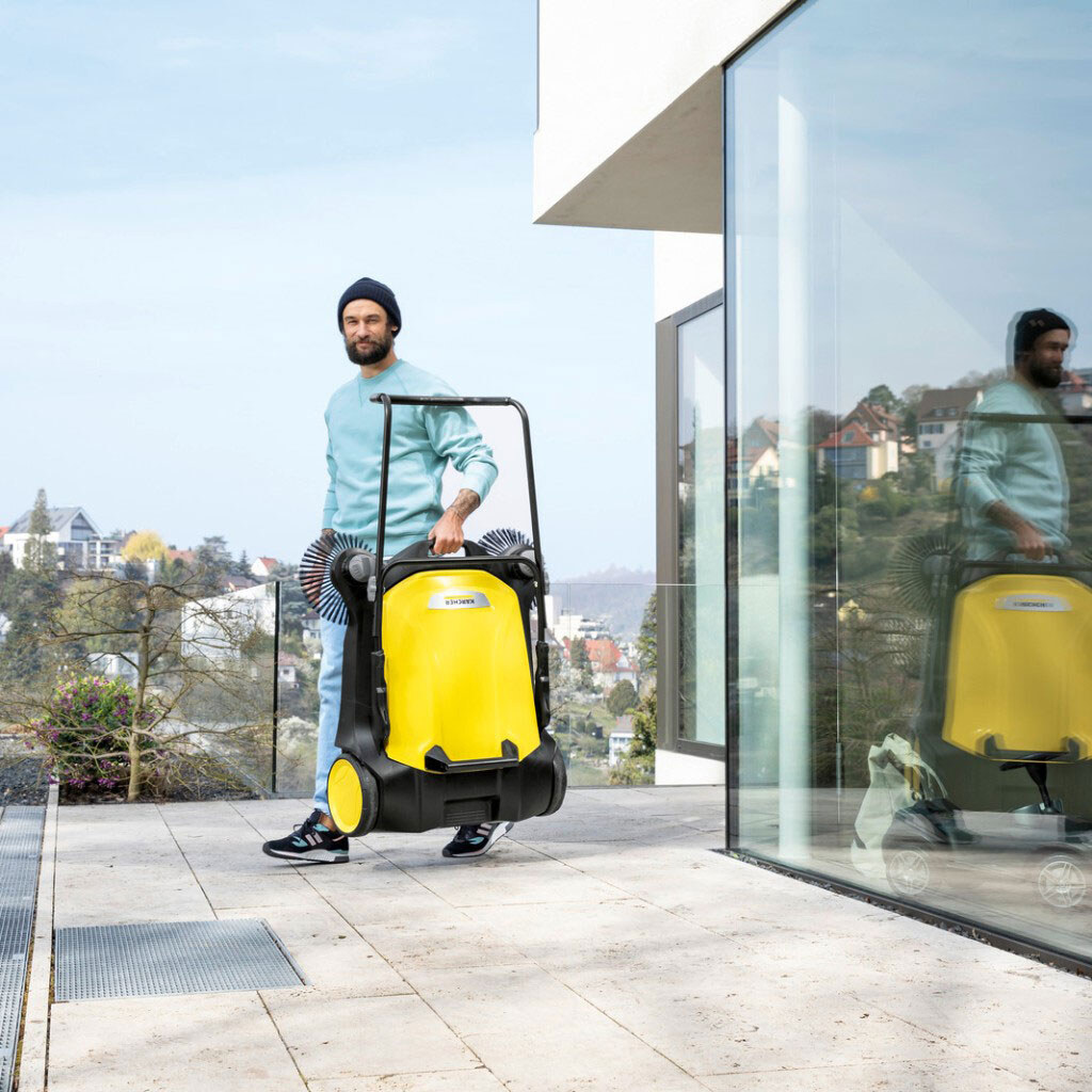 Подметальная машина Karcher S 6 Twin, Желтый - № 9 Подметальная машина Karcher S 6 Twin, Желтый - № 9