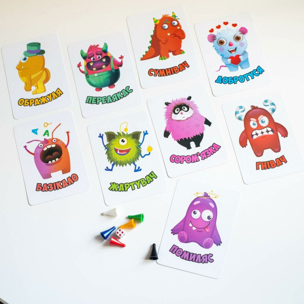 Психологічна гра "Страхи планети. Ой!", Ранок - № 3 Психологічна гра "Страхи планети. Ой!", Ранок - № 3