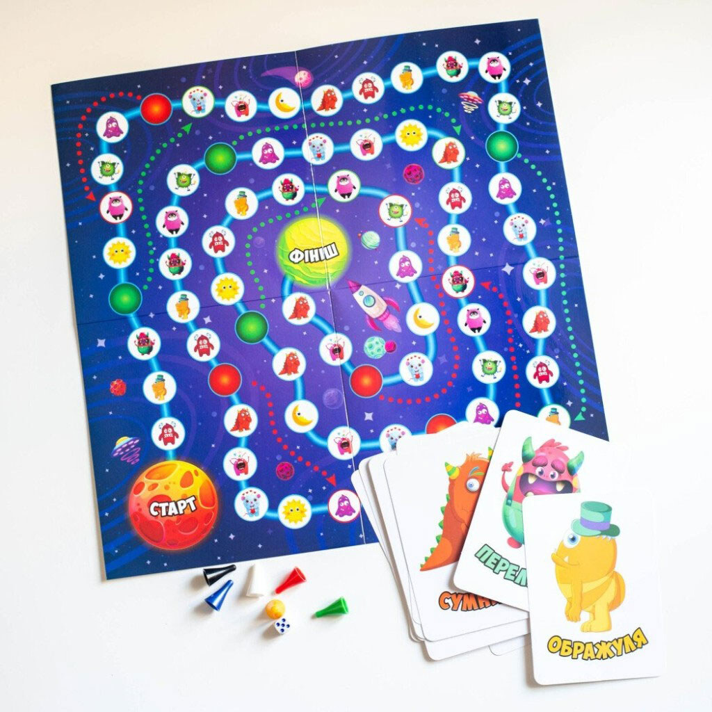 Психологічна гра "Страхи планети. Ой!", Ранок - № 4 Психологічна гра "Страхи планети. Ой!", Ранок - № 4