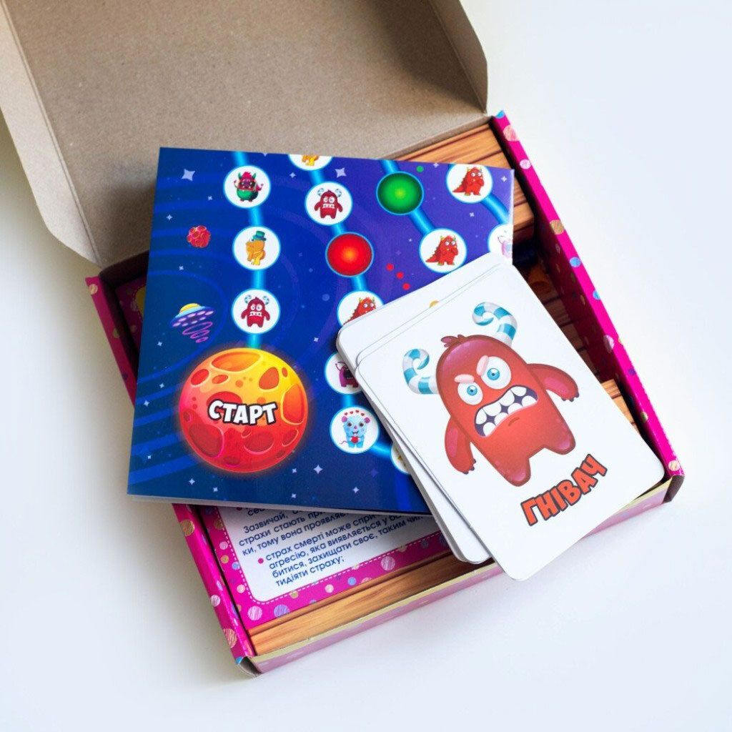 Психологічна гра "Страхи планети. Ой!", Ранок - № 5 Психологічна гра "Страхи планети. Ой!", Ранок - № 5