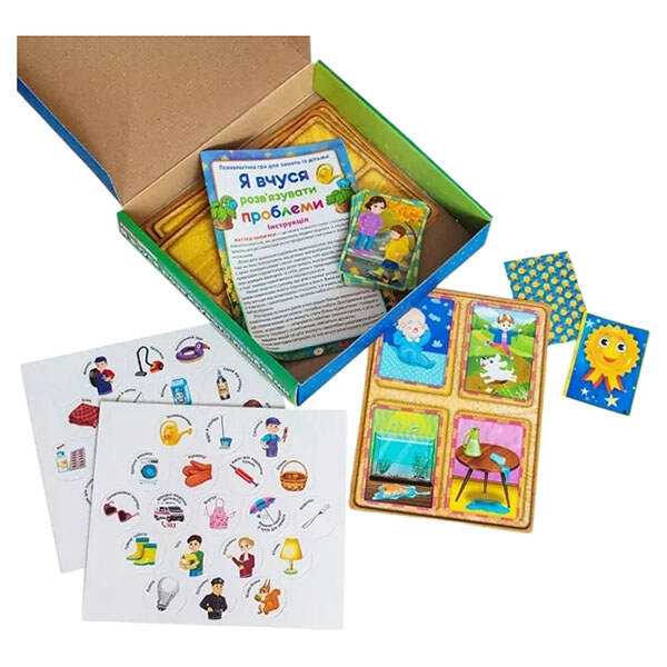 Психологічна гра "Я вчуся вирішувати проблеми", Ранок - № 5 Психологічна гра "Я вчуся вирішувати проблеми", Ранок - № 5