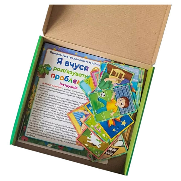 Психологічна гра "Я вчуся вирішувати проблеми", Ранок - № 6 Психологічна гра "Я вчуся вирішувати проблеми", Ранок - № 6
