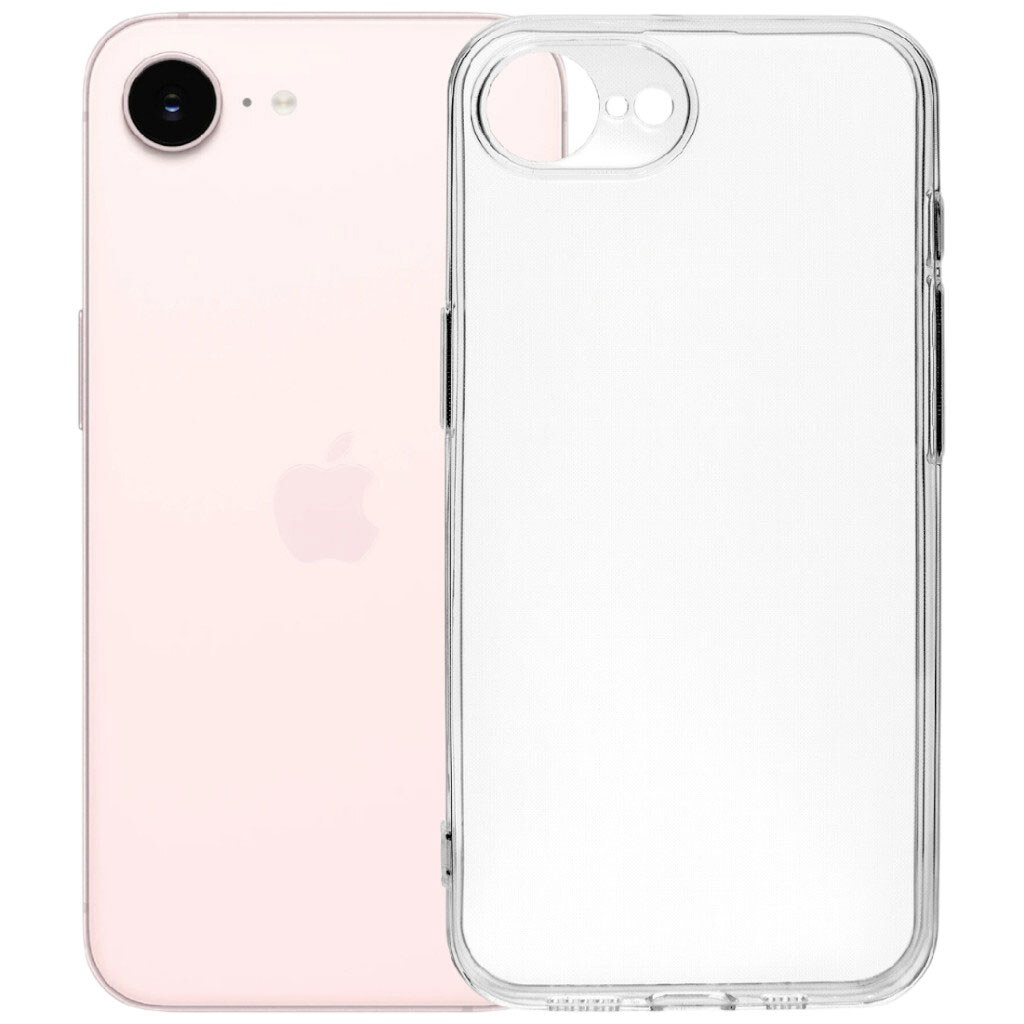 Чохол (накладка) Apple iPhone 17e, BeCover, Прозорий - № 2 Чохол (накладка) Apple iPhone 17e, BeCover, Прозорий - № 2