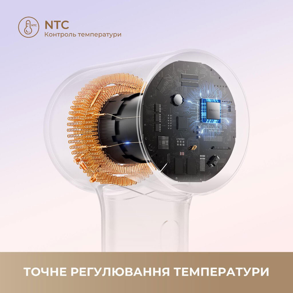 Фен Dreame Hair Mini, Фиолетовый - № 5 Фен Dreame Hair Mini, Фиолетовый - № 5