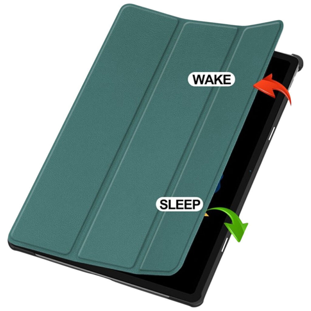 Чохол (книжка) Lenovo Idea Tab Plus, BeCover Smart, Dark Green, Зелений - № 4 Чохол (книжка) Lenovo Idea Tab Plus, BeCover Smart, Dark Green, Зелений - № 4