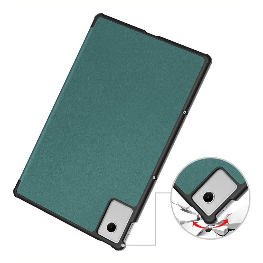 Чохол (книжка) Lenovo Idea Tab Plus, BeCover Smart, Dark Green, Зелений - № 5 Чохол (книжка) Lenovo Idea Tab Plus, BeCover Smart, Dark Green, Зелений - № 5