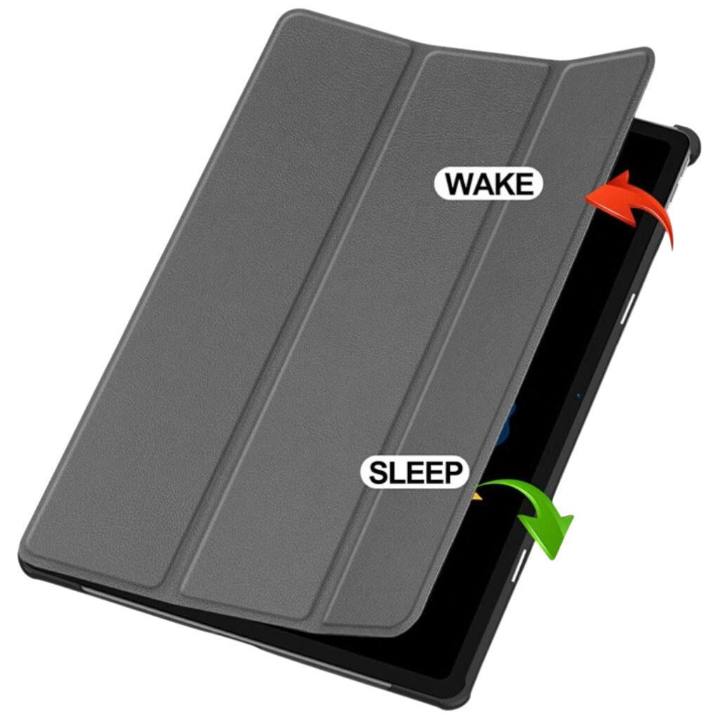 Чохол (книжка) Lenovo Idea Tab Plus, BeCover Smart Case, Сірий - № 5 Чохол (книжка) Lenovo Idea Tab Plus, BeCover Smart Case, Сірий - № 5