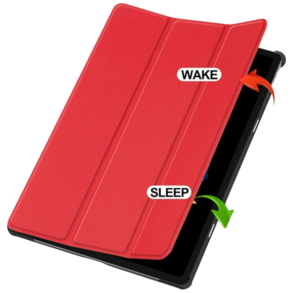 Чохол (книжка) Lenovo Idea Tab Plus, BeCover Smart Case, Червоний - № 4 Чохол (книжка) Lenovo Idea Tab Plus, BeCover Smart Case, Червоний - № 4