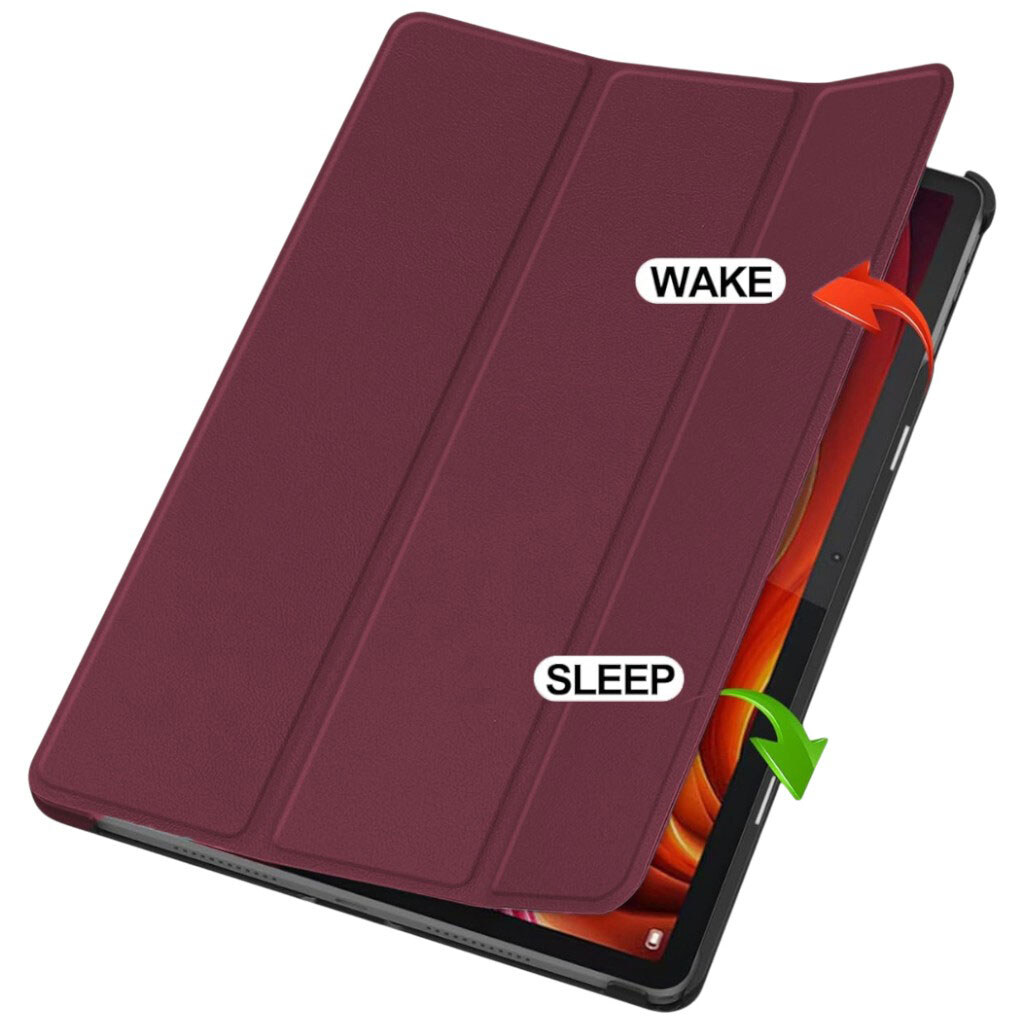 Чохол (книжка) Lenovo Idea Tab Plus, BeCover Smart, Red Wine, Червоний - № 5 Чохол (книжка) Lenovo Idea Tab Plus, BeCover Smart, Red Wine, Червоний - № 5