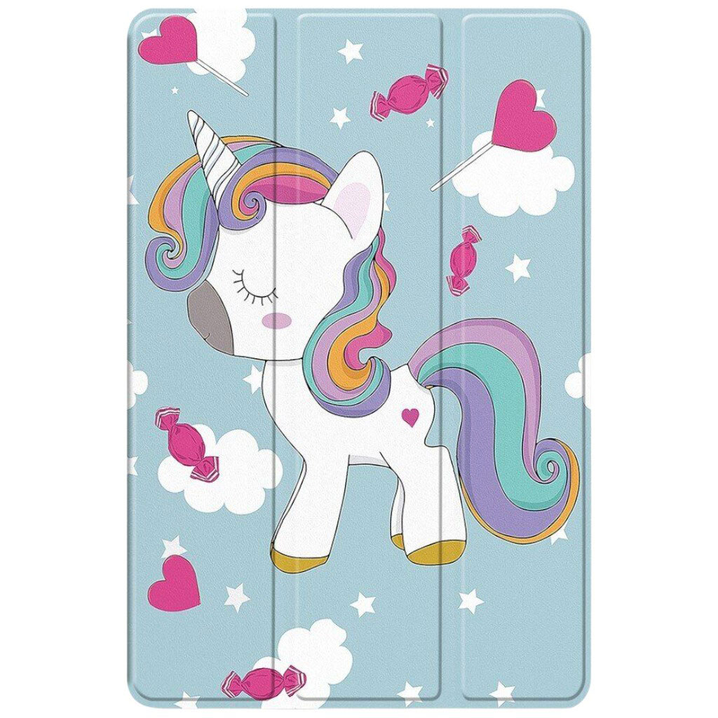Чохол (книжка) Lenovo Idea Tab Plus, BeCover Smart, Unicorn, Малюнок - № 1 Чохол (книжка) Lenovo Idea Tab Plus, BeCover Smart, Unicorn, Малюнок - № 1