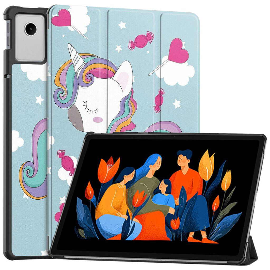 Чохол (книжка) Lenovo Idea Tab Plus, BeCover Smart, Unicorn, Малюнок - № 2 Чохол (книжка) Lenovo Idea Tab Plus, BeCover Smart, Unicorn, Малюнок - № 2
