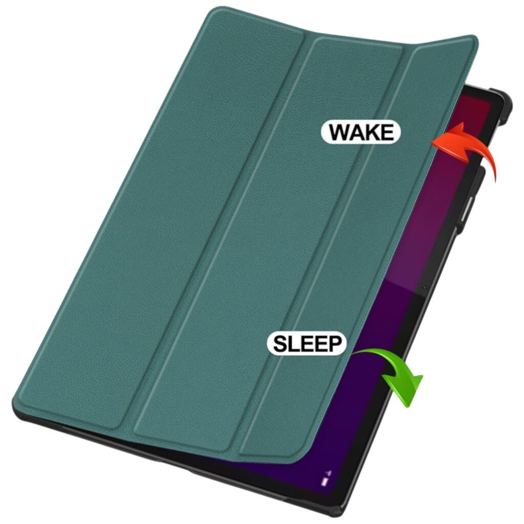 Чехол (книжка) Lenovo TB-710FU Yoga Tab 11, BeCover Smart, Dark Green, Зеленый - № 6 Чехол (книжка) Lenovo TB-710FU Yoga Tab 11, BeCover Smart, Dark Green, Зеленый - № 6