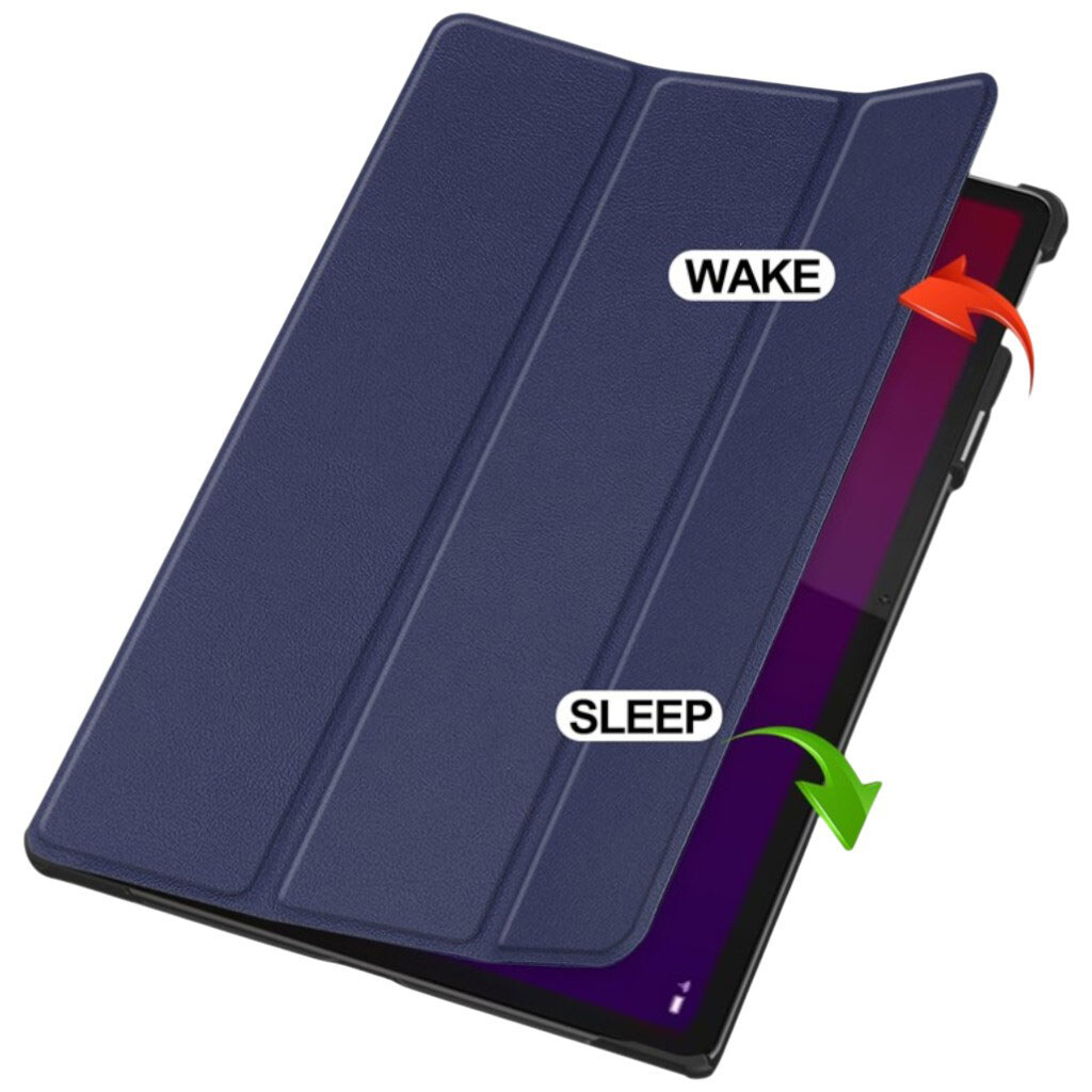 Чехол (книжка) Lenovo TB-710FU Yoga Tab 11, BeCover Smart, Deep Blue, Синий - № 6 Чехол (книжка) Lenovo TB-710FU Yoga Tab 11, BeCover Smart, Deep Blue, Синий - № 6