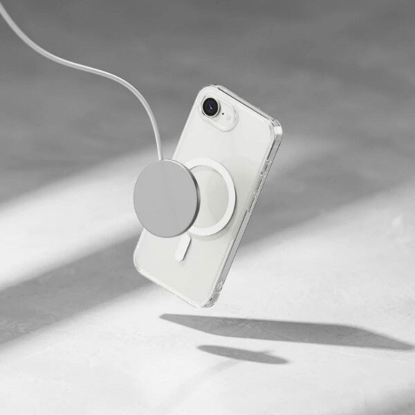 Чохол (накладка) Apple iPhone 17e, BeCover Space Case, MagSafe, Прозорий - № 4 Чохол (накладка) Apple iPhone 17e, BeCover Space Case, MagSafe, Прозорий - № 4