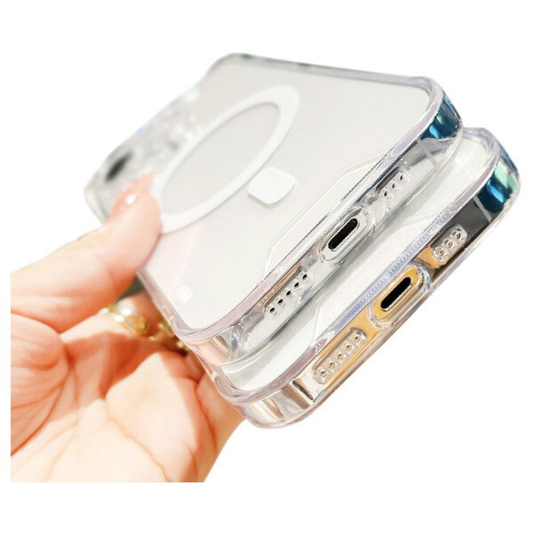 Чохол (накладка) Apple iPhone 17e, BeCover Space Case, MagSafe, Прозорий - № 5 Чохол (накладка) Apple iPhone 17e, BeCover Space Case, MagSafe, Прозорий - № 5