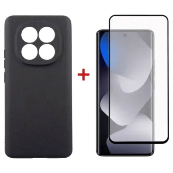 Чохол (накладка) Xiaomi Redmi Note 15, Dengos Soft, Чорний - № 1 Чохол (накладка) Xiaomi Redmi Note 15, Dengos Soft, Чорний - № 1