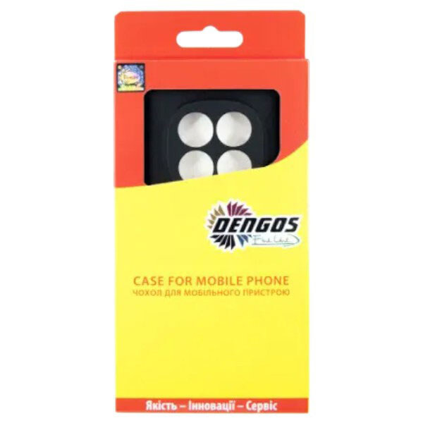Чохол (накладка) Xiaomi Redmi Note 15, Dengos Soft, Чорний - № 4 Чохол (накладка) Xiaomi Redmi Note 15, Dengos Soft, Чорний - № 4