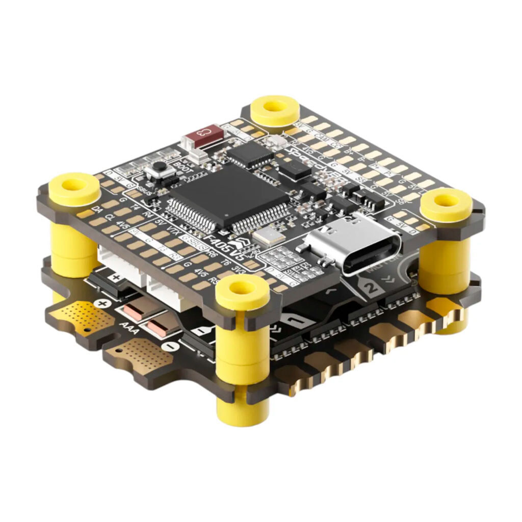 Полетный стек FPV SpeedyBee F405 V5 OX32 55A FCESC Stack - № 3 Полетный стек FPV SpeedyBee F405 V5 OX32 55A FCESC Stack - № 3
