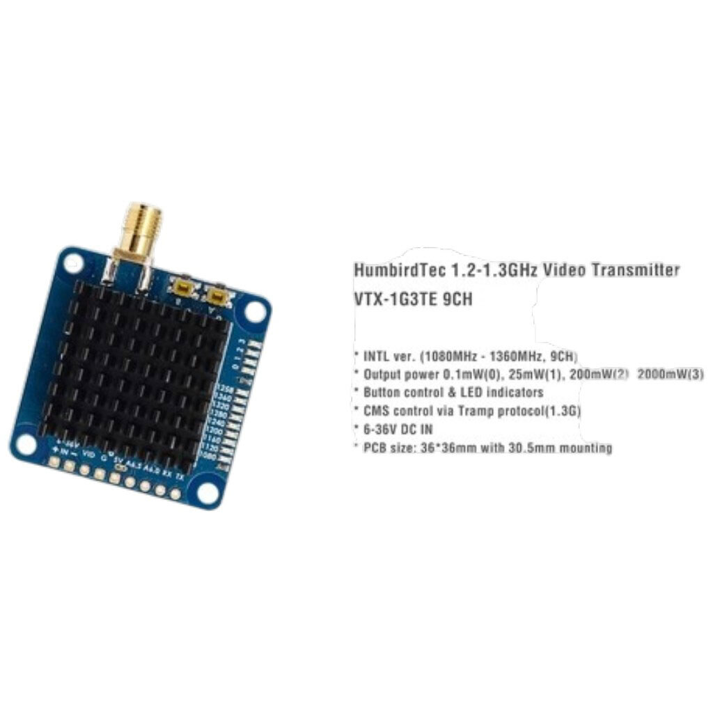 Видеоприемник FPV VTX Matek 1G3TE - № 4 Видеоприемник FPV VTX Matek 1G3TE - № 4