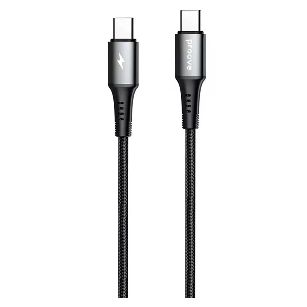 USB кабель Proove WireX, Type-C, 2.0 м., Чорний - № 1 USB кабель Proove WireX, Type-C, 2.0 м., Чорний - № 1