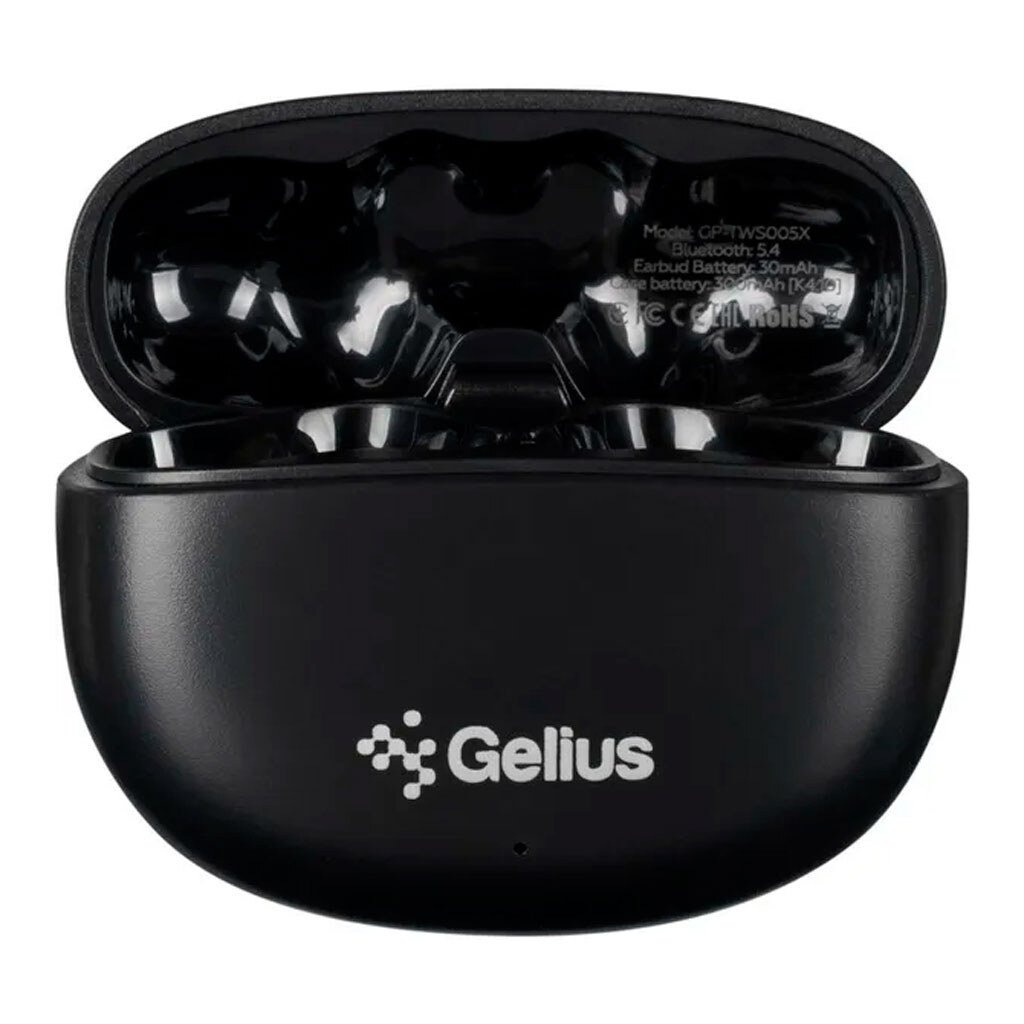 Bluetooth-гарнитура Gelius GP-TWS005X Encore, Стерео, Черный - № 3 Bluetooth-гарнитура Gelius GP-TWS005X Encore, Стерео, Черный - № 3