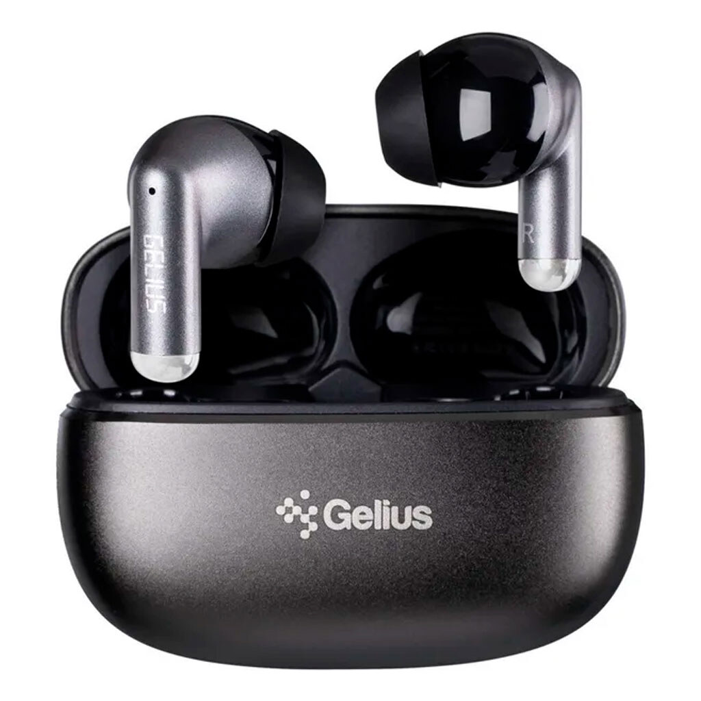 Bluetooth-гарнитура Gelius GP-TWS025X MaxBuds 2, Стерео, Серый - № 1 Bluetooth-гарнитура Gelius GP-TWS025X MaxBuds 2, Стерео, Серый - № 1
