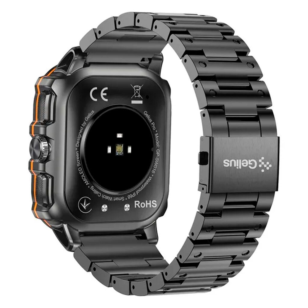 Умные часы Gelius GP-SW016 Tactical Heavy, Черный - № 4 Умные часы Gelius GP-SW016 Tactical Heavy, Черный - № 4