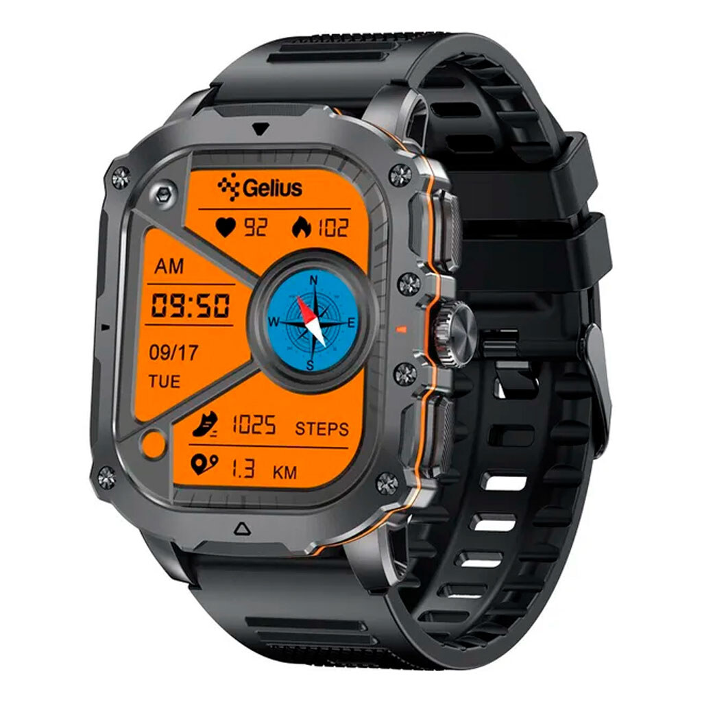 Умные часы Gelius GP-SW016 Tactical Heavy, Черный - № 5 Умные часы Gelius GP-SW016 Tactical Heavy, Черный - № 5