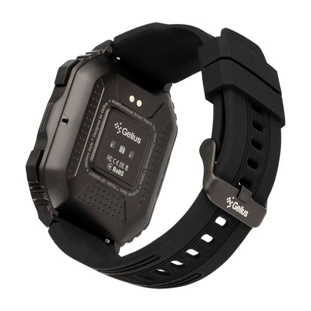 Умные часы Gelius GP-SW007 Tactical Navy, Черный - № 2 Умные часы Gelius GP-SW007 Tactical Navy, Черный - № 2