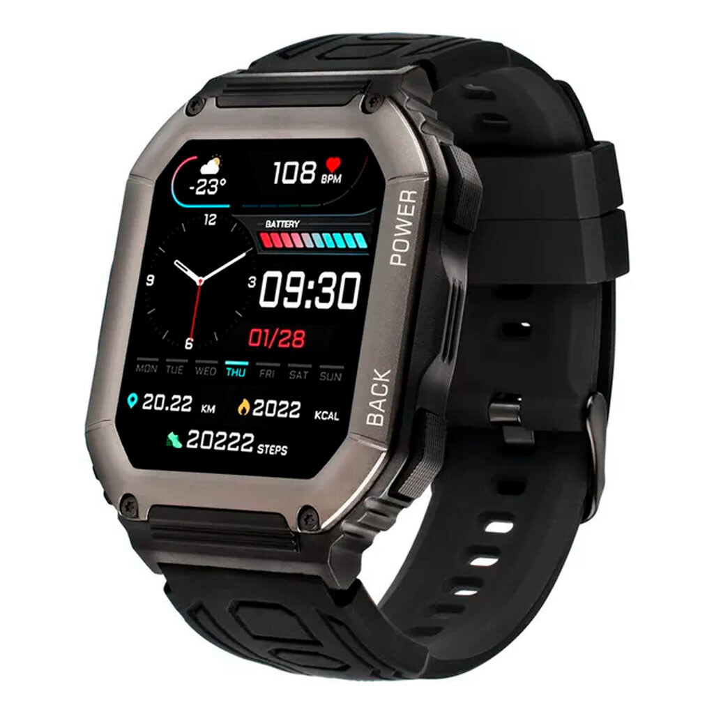 Умные часы Gelius GP-SW007 Tactical Navy, Черный - № 3 Умные часы Gelius GP-SW007 Tactical Navy, Черный - № 3