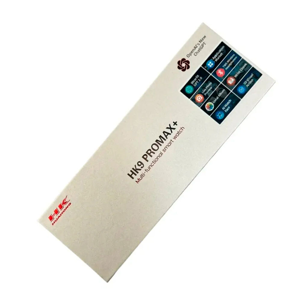 Умные часы HK 9 Pro Max Plus, Черный - № 6 Умные часы HK 9 Pro Max Plus, Черный - № 6