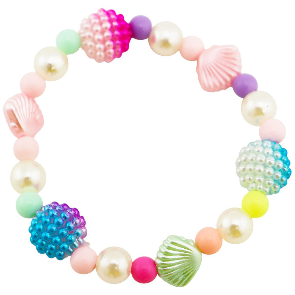 Браслет на руку детский с бусинами микс - № 2 Браслет на руку детский с бусинами микс - № 2