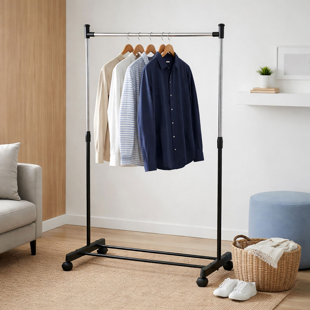 Вешалка-стойка для одежды металлическая Storage Solutions - № 3 Вешалка-стойка для одежды металлическая Storage Solutions - № 3