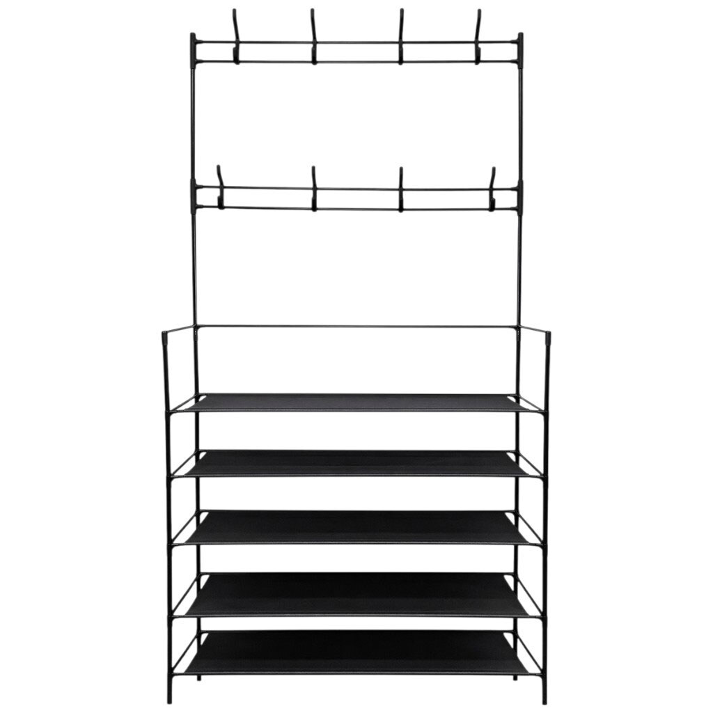 Вешалка-стойка для одежды, обуви VEZZER, 5 уровней - № 1 Вешалка-стойка для одежды, обуви VEZZER, 5 уровней - № 1