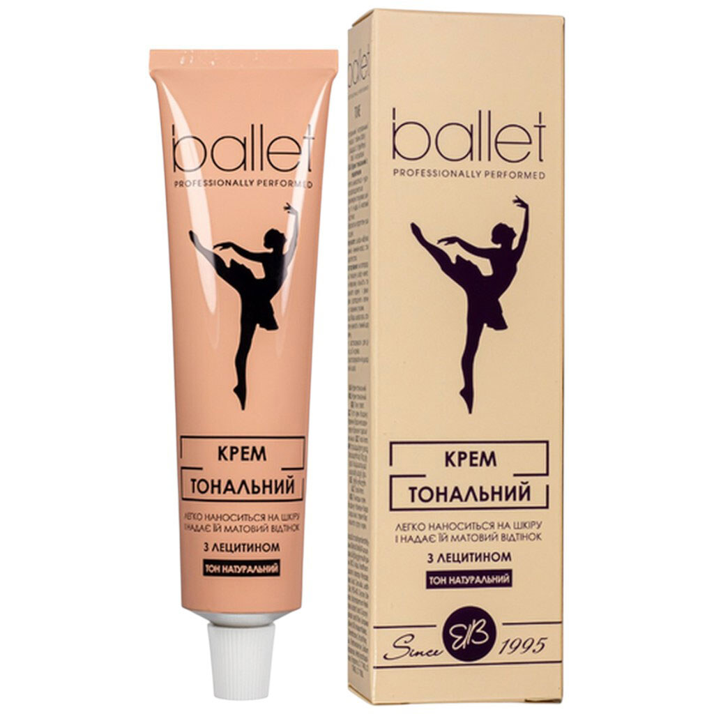 Крем тональный для лица Балет с лецитином, 41 г - № 1 Крем тональный для лица Балет с лецитином, 41 г - № 1