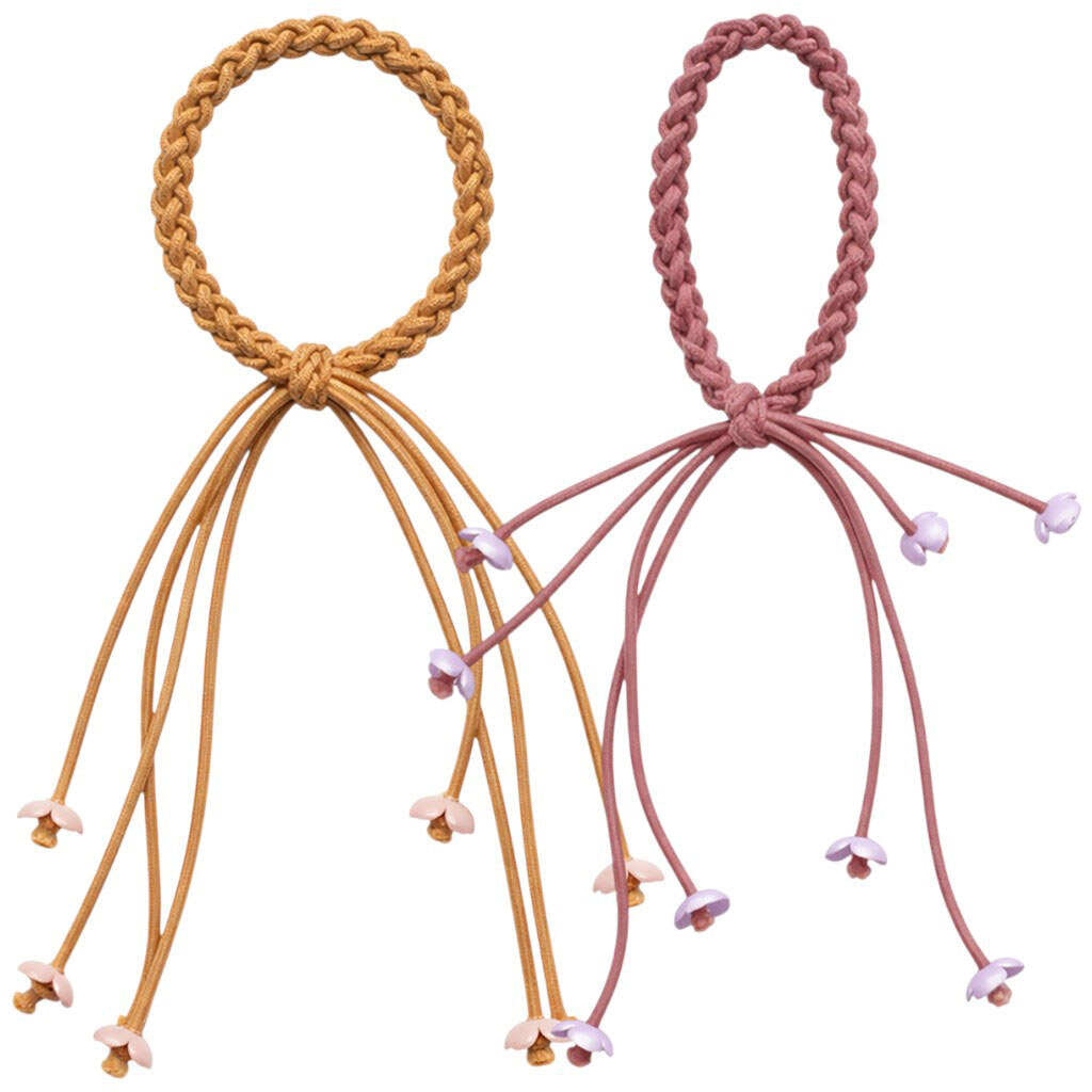 Набор резинок для детских волос с декором - № 1 Набор резинок для детских волос с декором - № 1