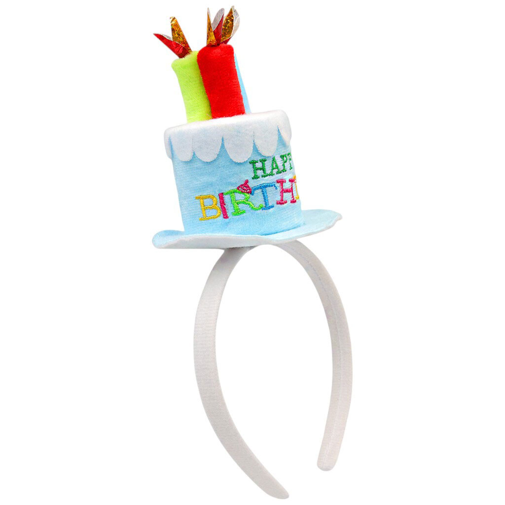 Обруч для волос со шляпой "Нappy Birthday" - № 2 Обруч для волос со шляпой "Нappy Birthday" - № 2