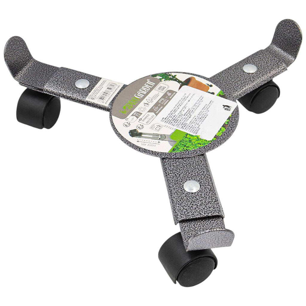 Підставка для горщика металева на колесах PROGARDEN - № 2 Підставка для горщика металева на колесах PROGARDEN - № 2