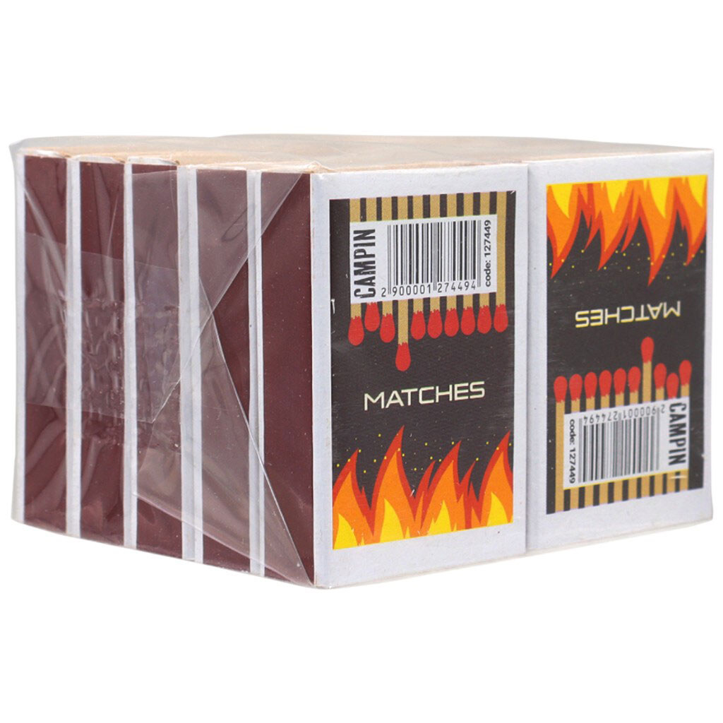 Спички бытовые Campin, 10 уп./блок - № 1 Спички бытовые Campin, 10 уп./блок - № 1