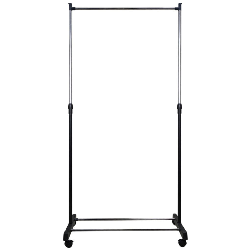 Стойка-вешалка для одежды телескопическая одинарная VEZZER, 160 см - № 1 Стойка-вешалка для одежды телескопическая одинарная VEZZER, 160 см - № 1