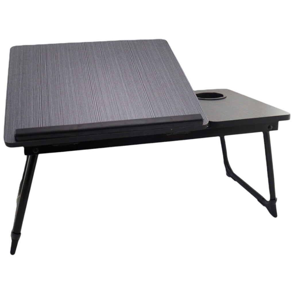Столик для ноутбука раскладной с подстаканником, Серый - № 1 Столик для ноутбука раскладной с подстаканником, Серый - № 1