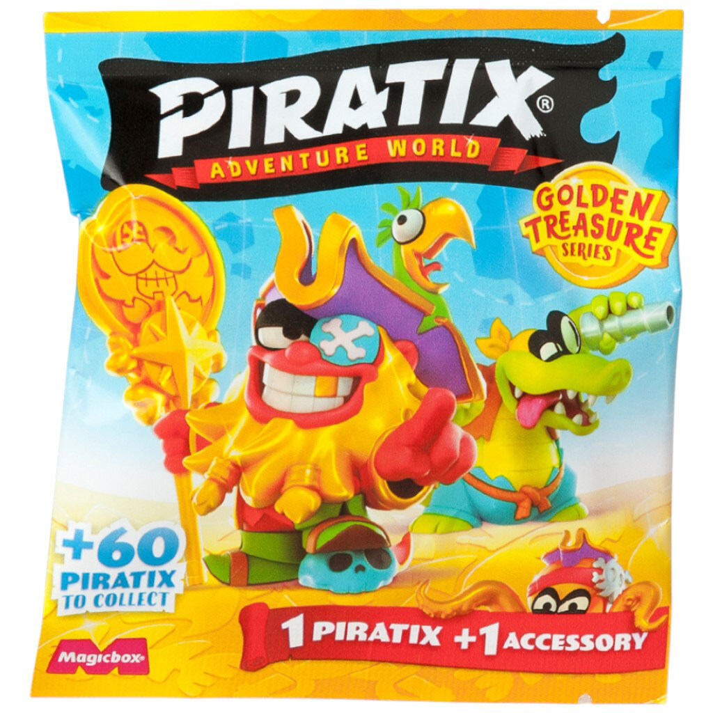 Фигурка игрушечная коллекционная серия Golden Treasure, Piratix - № 1 Фигурка игрушечная коллекционная серия Golden Treasure, Piratix - № 1
