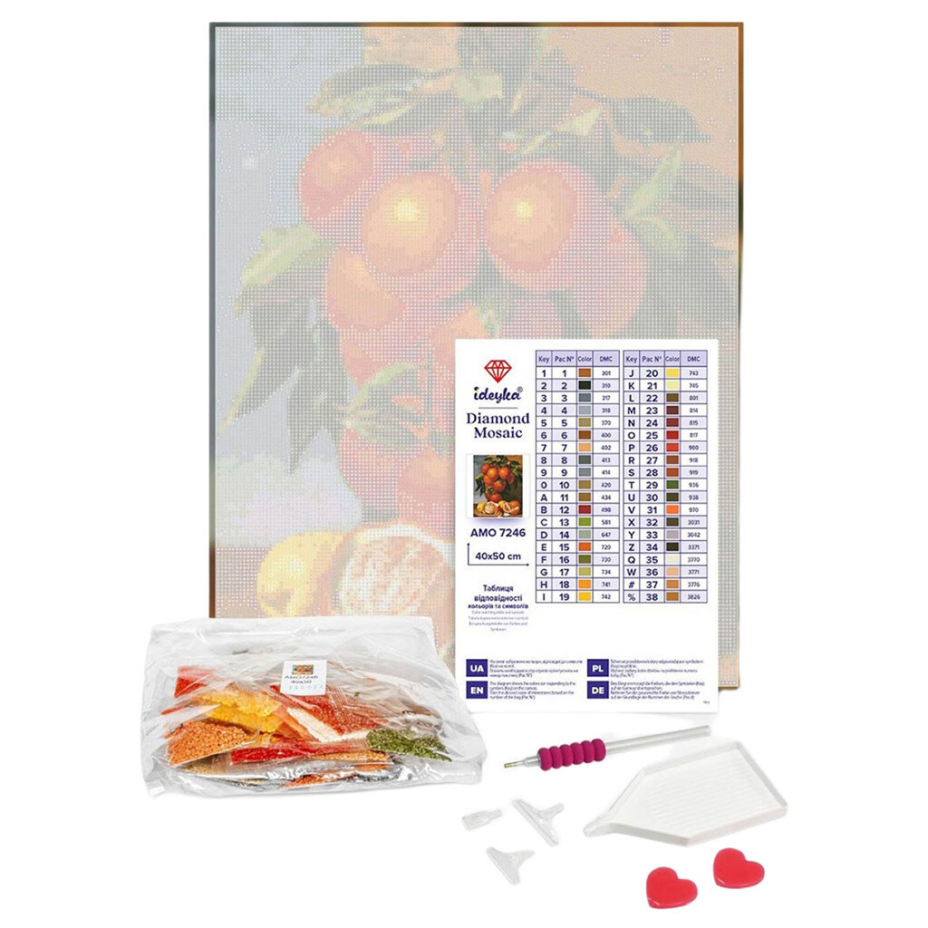 Алмазна мозаїка "Коти у кошику", 40х50 см, Ідейка - № 2 Алмазна мозаїка "Коти у кошику", 40х50 см, Ідейка - № 2