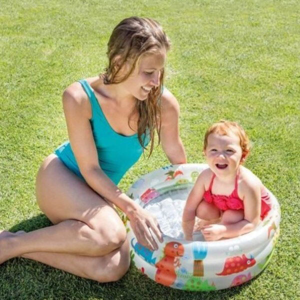 Бассейн надувной "Динозавры", диаметр – 61 см, Intex - № 2 Бассейн надувной "Динозавры", диаметр – 61 см, Intex - № 2